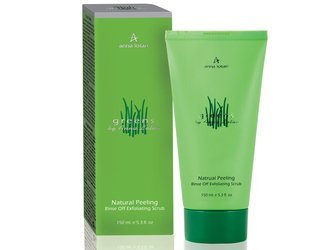 Czysty peeling 100% naturalny - przeciwzmarszczkowy, odmładzający i liftingujący Anna Lotan 150 ml ( 411 ) Greens