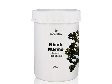 Czarne algi do twarzy Black Marine Anna Lotan 452 g ( 608B ) Professional
