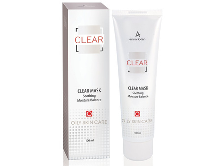 Czysta maseczka wyciszająca - do cery trądzikowej, na wypryski Anna Lotan 100 ml ( 805 ) Clear