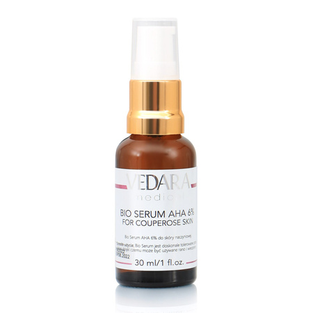 Bio Serum AHA 6% - Anty Aging - do każdego rodzaju cery 30 ml ( M114 ) Vedara Medical
