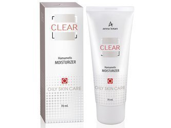 Nawilżacz w kremie z wyciągiem z oczaru wirginijskiego - do cery trądzikowej, na wypryski Anna Lotan 70 ml ( 802 ) Clear