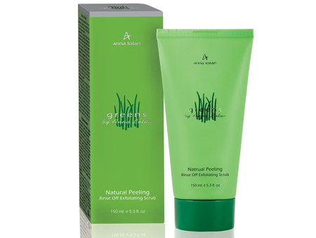 Czysty peeling 100% naturalny - przeciwzmarszczkowy, odmładzający i liftingujący Anna Lotan 150 ml ( 411 ) Greens