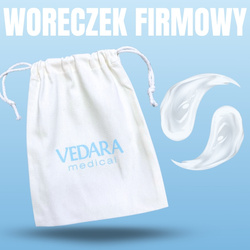 Bawełniane woreczki do pakowania kosmetyków ( 20x25 cm ) Vedara Medical
