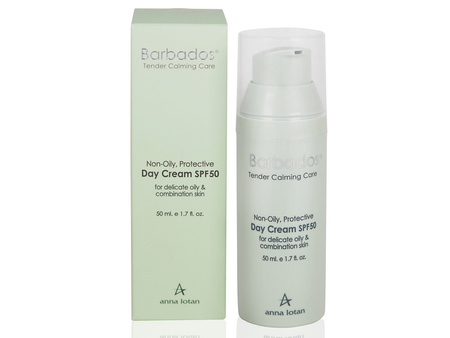 Matujący krem ochronny SPF50 Anna Lotan 50 ml ( 303 ) Barbados