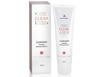 Czysta maseczka wyciszająca - do cery trądzikowej, na wypryski Anna Lotan 100 ml ( 805 ) Clear