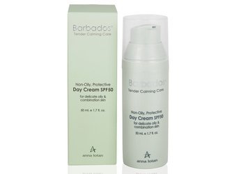 Matujący krem ochronny SPF50 Anna Lotan 50 ml ( 303 ) Barbados